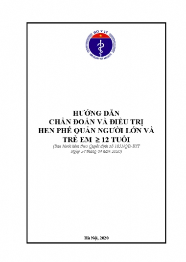 Hướng dẫn chẩn đoán và điều trị Hen phế quản người lớn và trẻ em ≥ 12 tuổi