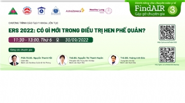 Khóa đào tạo liên kết đại học Pháp – Việt chẩn đoán và điều trị các bệnh lý hô hấp chuyên đề ngưng thở khi ngủ năm 2022