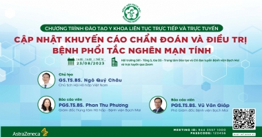 Hội thảo trực tuyến “Quản lý toàn diện bệnh phổi tắc nghẽn mạn tính và Hen“