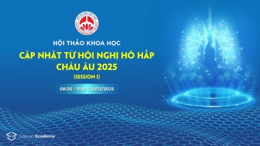 CẬP NHẬT TỪ HỘI NGHỊ HỘI HÔ HẤP CHÂU ÂU 2025 - BUỔI SỐ 1