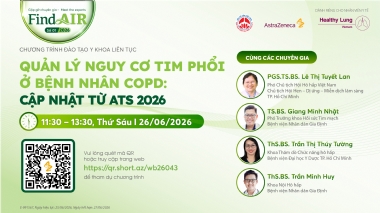 Quản lý nguy cơ tim phổi ở bệnh nhân COPD: Cập nhật từ ATS 2026
